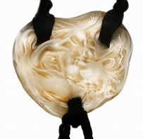 Rene Lalique Ange Et Colombe Pendant