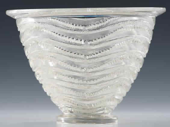 Rene Lalique Vase Annecy