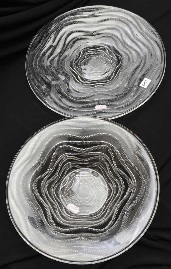 Rene Lalique Tableware Annecy