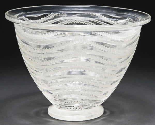 Rene Lalique Vase Annecy