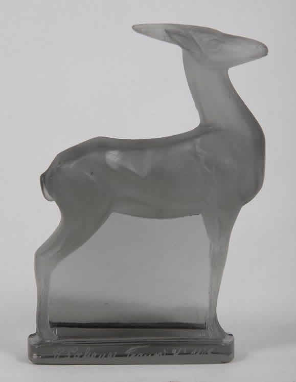 Rene Lalique Paperweight Antilope