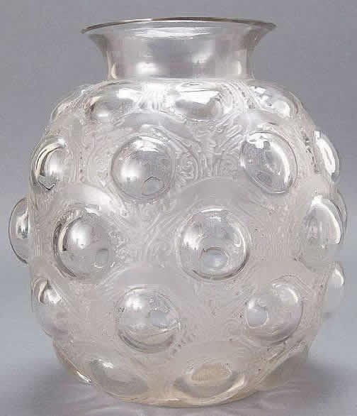 Rene Lalique Antilopes Vase