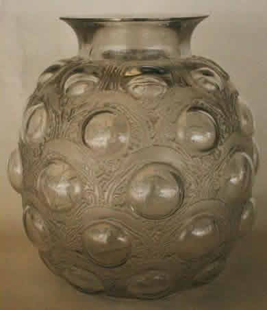 Rene Lalique Vase Antilopes