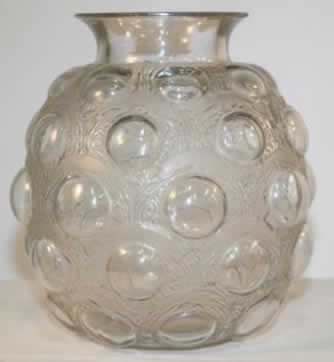 Rene Lalique Vase Antilopes