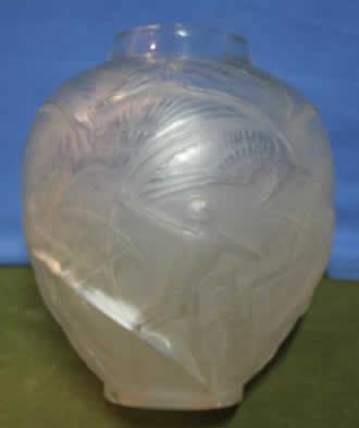 Rene Lalique Vase Archers