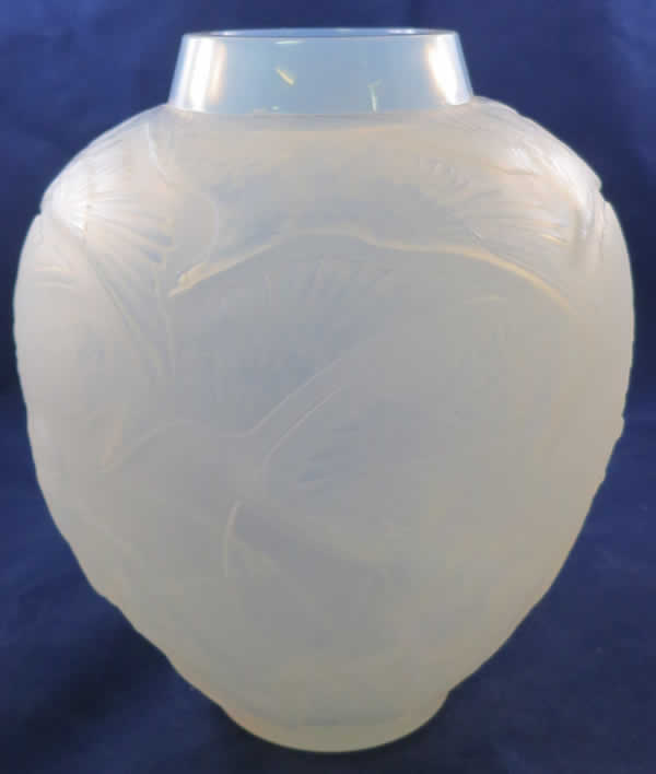 Rene Lalique Vase Archers