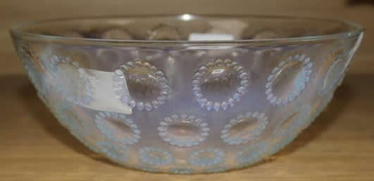 Rene Lalique Bowl Asters