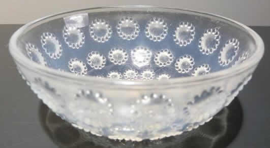 Rene Lalique Bowl Asters