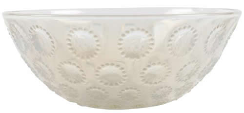 Rene Lalique Bowl Asters
