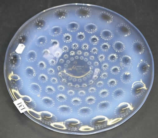 Rene Lalique Plate Asters