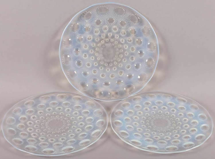 Rene Lalique Plate Asters