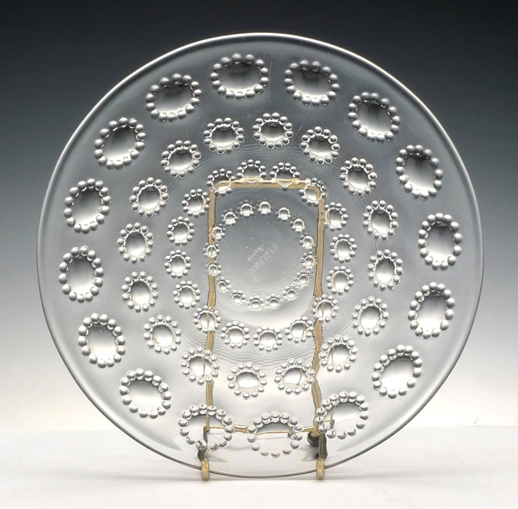 Rene Lalique Plate Asters
