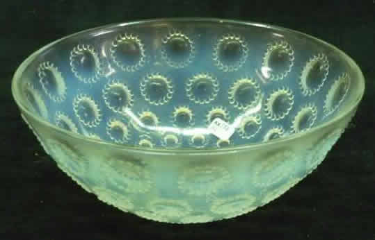 Rene Lalique Bowl Asters
