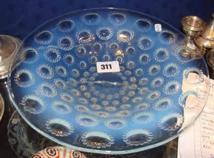 Rene Lalique Bowl Asters