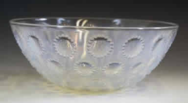 Rene Lalique Bowl Asters