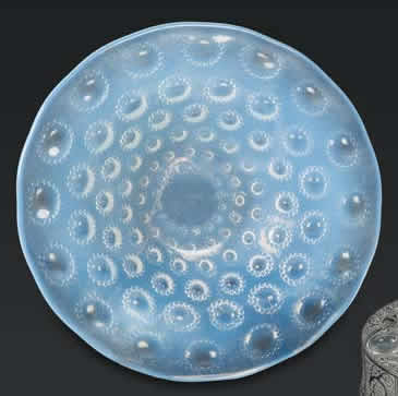 Rene Lalique Plate Asters