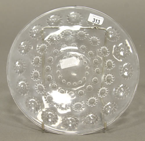 Rene Lalique Plate Asters