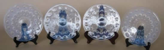 Rene Lalique Plate Asters