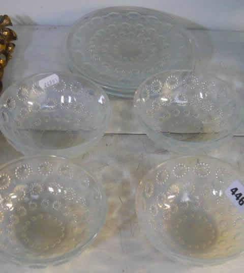 Rene Lalique Tableware Asters