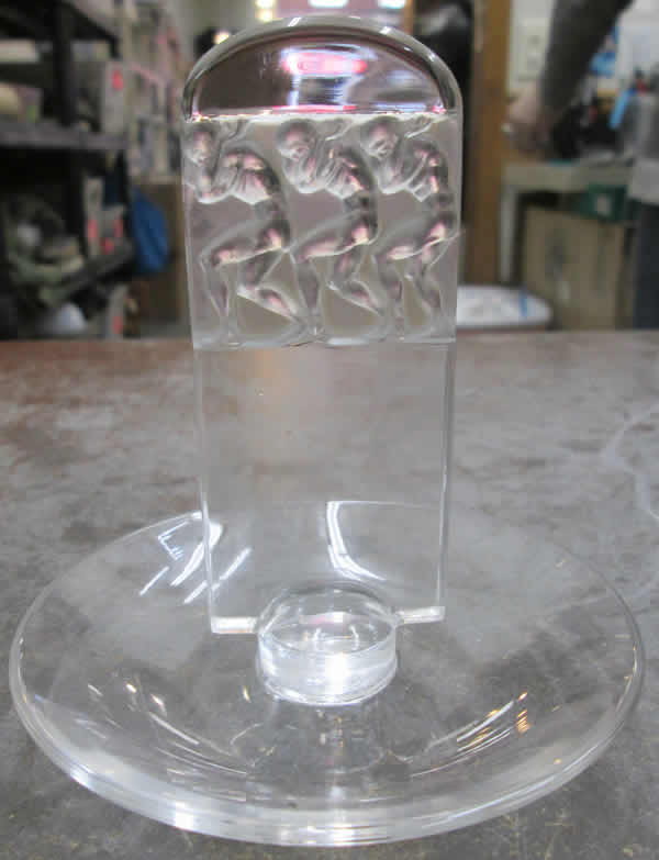 Rene Lalique Ashtray Athletes