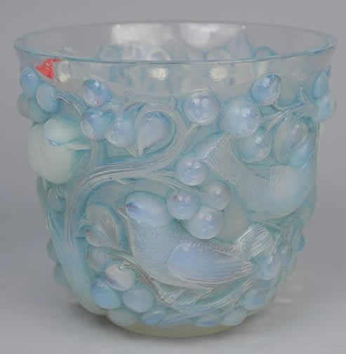 Rene Lalique Vase Avallon