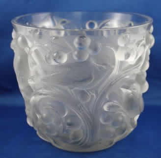 Rene Lalique Vase Avallon