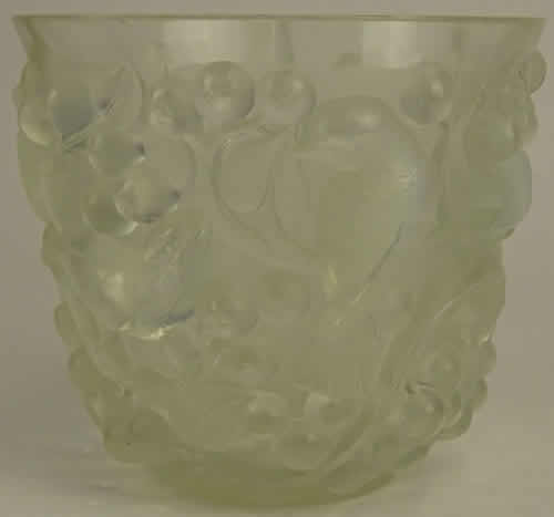 Rene Lalique Vase Avallon