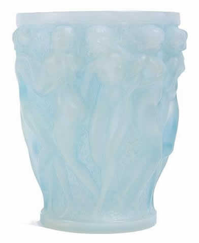 Rene Lalique Vase Bacchantes