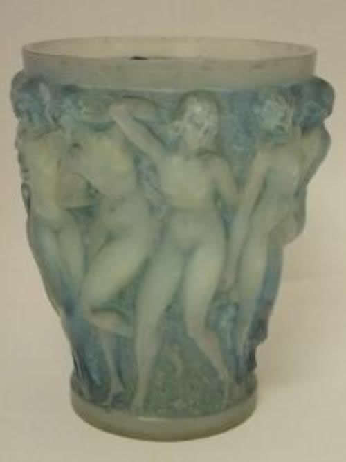Rene Lalique Vase Bacchantes