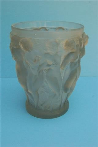Rene Lalique Vase Bacchantes