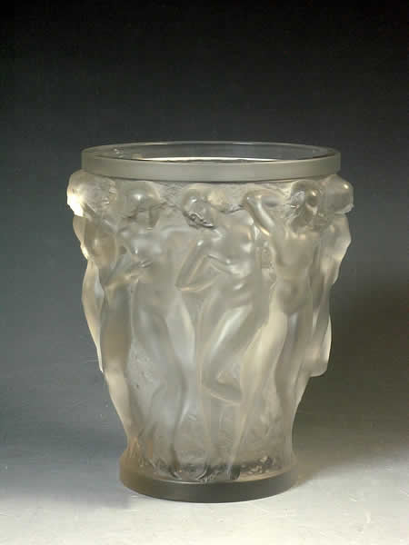 Rene Lalique Vase Bacchantes
