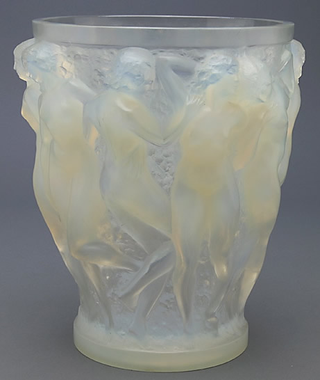 Rene Lalique Vase Bacchantes