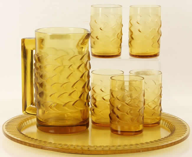 Rene Lalique Lemonade Set Bahia
