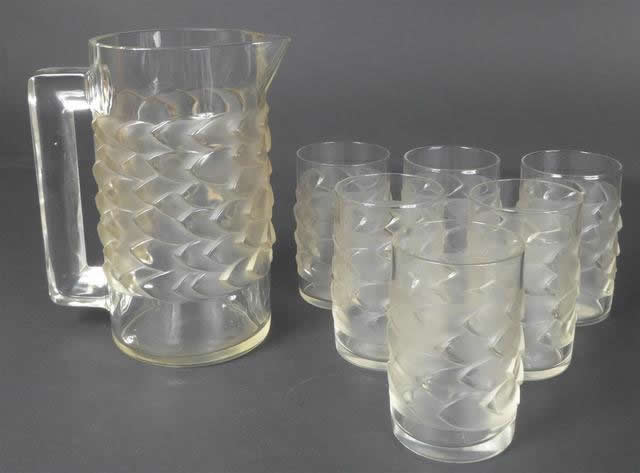 Rene Lalique Bahia Tableware