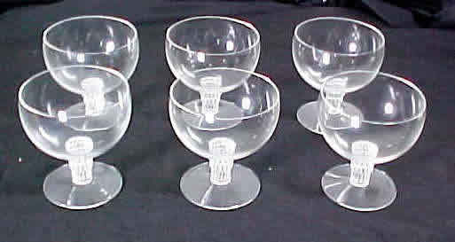 Rene Lalique Wine Glass Bambou