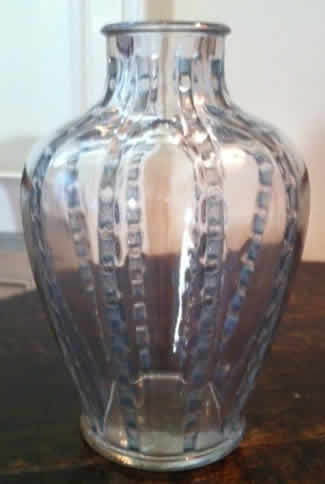 Rene Lalique Vase Bandes De Roses