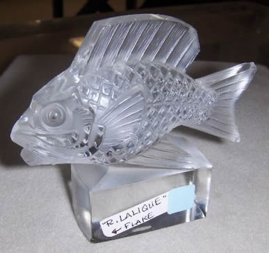 Rene Lalique Paperweight Barbillon