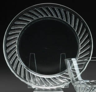 Rene Lalique Beaune Plate