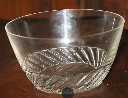 Rene Lalique Beaune Bowl