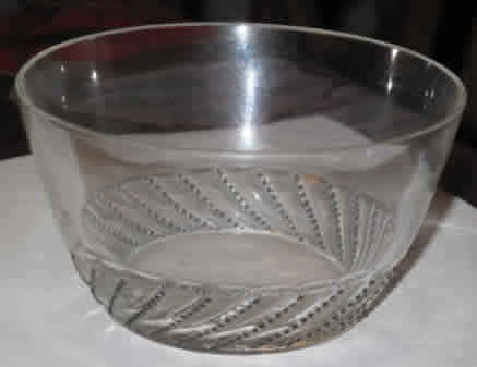 Rene Lalique Bowl Beaune