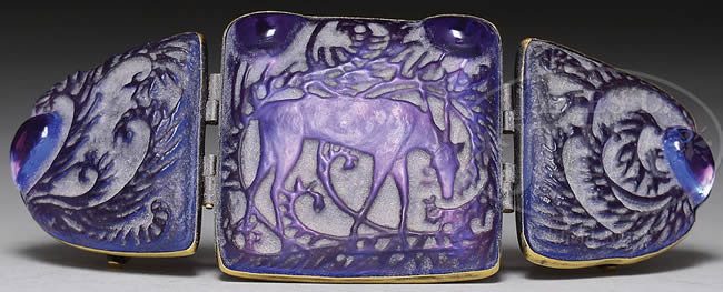 Rene Lalique Brooch Biches