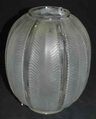 Rene Lalique Vase Biskra