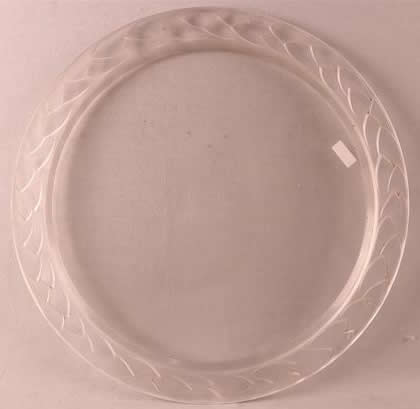 Rene Lalique Platter Blidah