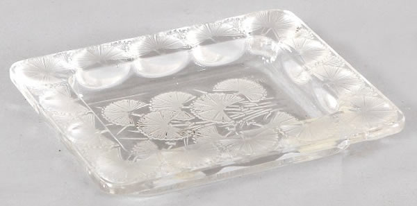 Rene Lalique Ashtray Bluets