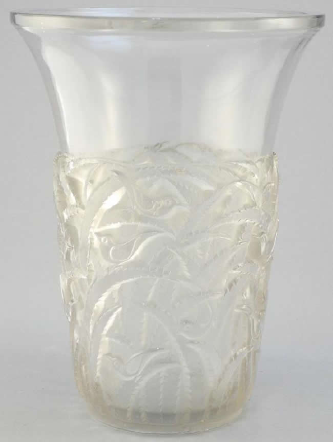 Rene Lalique Vase Borneo