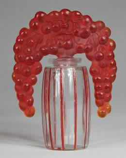 Rene Lalique Flacon Bouchon Cassis