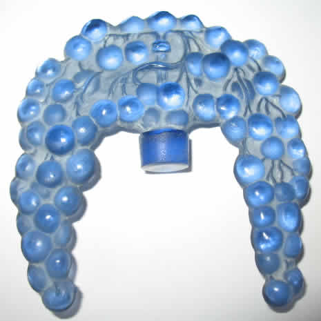 Rene Lalique Perfume Bottle Tiara Stopper Bouchon Cassis