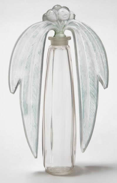 Rene Lalique Bouchon Eucalyptus Perfume Bottle