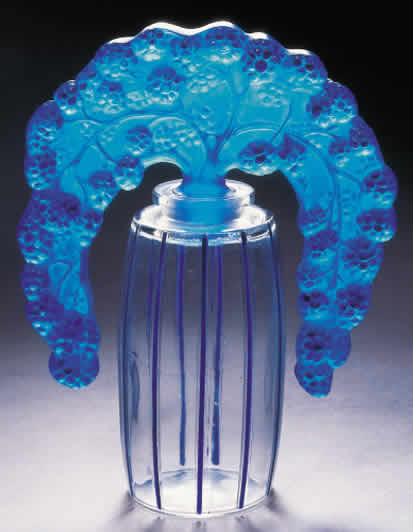 Rene Lalique Bouchon Mures Perfume Bottle