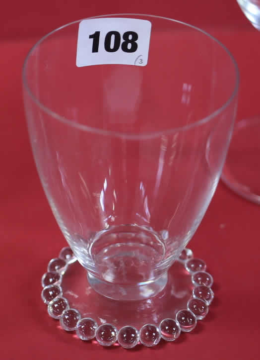 Rene Lalique Water Glass Boules